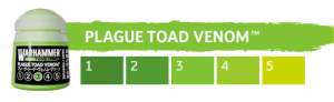 Warhammer Tone Pro - Plague Toad Venom 1-5 - 5x 12ml