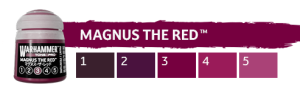 Warhammer Tone Pro - Magnus the Red 1-5 - 5x 12ml