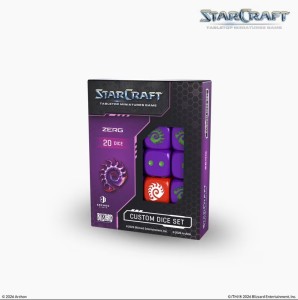 StarCraft: Zerg Custom Dice Set