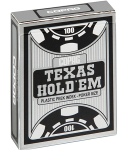 Copag texas Holdem Srebrno/Czarny