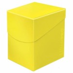 Ultra Pro - Eclipse Deck Box 100+ Lemon Yellow