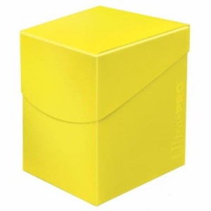 Ultra Pro - Eclipse Deck Box 100+ Lemon Yellow