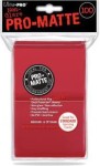 Ultra Pro Deck Protector Pro Matte - Red 100