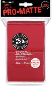 Ultra Pro Deck Protector Pro Matte - Red 100