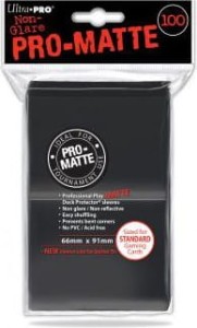 Ultra Pro Deck Protector Pro Matte - Black 100