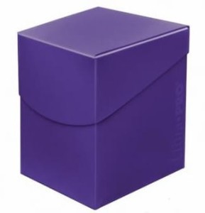 Ultra Pro - Eclipse Deck Box 100+ Royal Purple