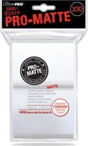Ultra Pro Deck Protector Pro Matte - White 100